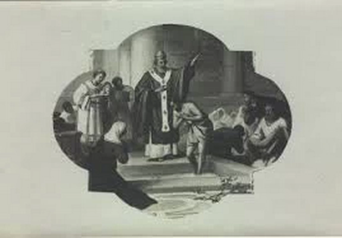 Battesimo di Agostino a Milano